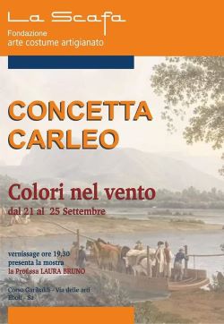 Locandina mostra Concetta Carleo 250