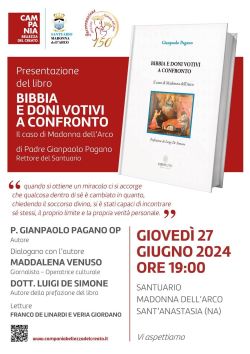 Locandina BIBBIA E DONI VOTIVI 250