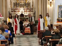LRAPPRESENTAZIONE DELLA VITA DI SAN VINCENZO ROMANO. CHIESA DEL CARMINE NOTTE SACRA 2025 250
